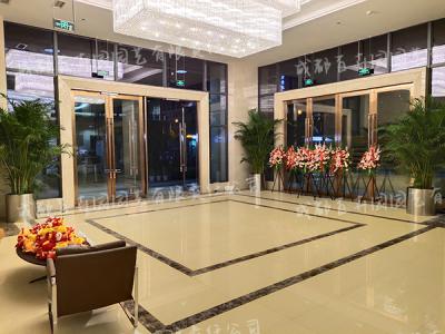 成都某物业写字楼绿植租摆案例