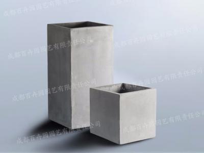  成都办公室植物租摆专用水泥花盆